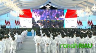 Prabowo Lantik 961 Pimpinan Daerah decara Serentak: Ini Tunjukkan Betapa besar Bangsa Kita