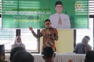Anggota DPD RI Edwin Pratama Putra, Ajak Pemuda menjaga keutuhan Bangsa