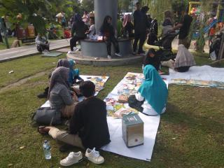 Forum Taman Bacaan Masyarakat gelar lapak baca gratis