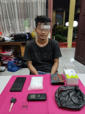 Polres Kampar Ringkus Pengedar Shabu