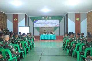 Sosialisasi P4GN, Upaya Yonif 132/BS cegah Penyalahgunaan Narkoba oleh Prajurit