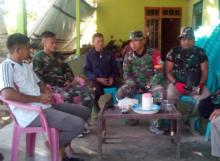 Kopda Hendrik Berikan Asupan Wasbang Sambil Seruput Kopi