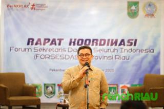 Sekda Provinsi Riau Tegaskan Pentingnya peningkatan Pendapatan Daerah lewat Sektor Unggulan