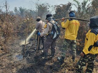 Polda Riau, Pelatihan dan Pemberangkatan Relawan Ke Lokasi Karhutla