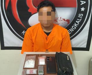 Miliki 28.62 Gram Sabu, AR di Tangkap Satresnarkoba Polres Bengkalis