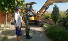 Digarap"  TMMD Kodim Demak, Saluran Air di Kalikondang Normal