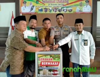 Baznas Salurkan Zakat Ekonomi di Kecamatan Siak Kecil 