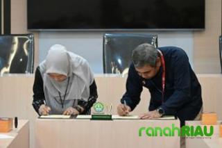 UNRI Perkuat Kemitraan dengan DUDI, Teken MoU dengan PT Telkom