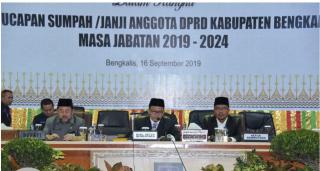 DPRD Bengkalis Membentuk Fraksi di Rapat Paripurna