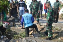 Jelang pembukaan, warga semakin semangat bekerja di lokasi TMMD