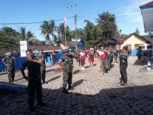 Kodim 0824 Gelar Senam Bersama di Lokasi TMMD