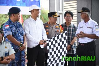 PT KPI RU Dumai dan Polres Dumai selenggarakan Program Mudik Asik dan Aman