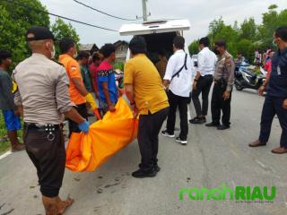 Warga Temukan Sosok Mayat dengan Posisi Telungkup di Sungai Bantan