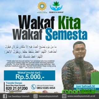 Semesta Wakaf Launching Program Ternak Wakaf