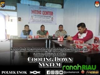 Sambangi PPK Enok, IPTU Cardi Minta Waspada Penyebaran Informasi Hoaxs