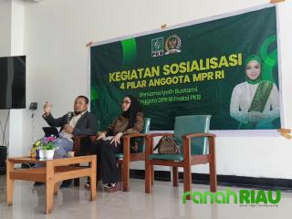 Iyeth Bustami Sosialisasikan 4 Pilar di UMRI, Gen Z diingatkan tak Terjebak Mental Inlander