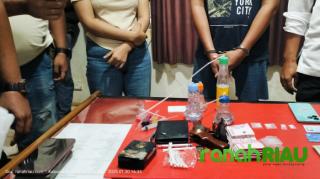 Lagi-lagi Unit Intel kodim 0302/Inhu Ringkus Lima Tersangka Narkoba Berserta Senpi Rakitan