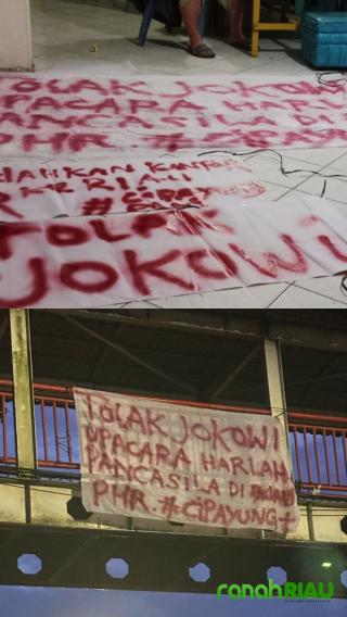 Cipayung Plus Riau tolak Kehadiran Presiden Jokowi di Upacara Harlah Pancasila Lapangan PHR