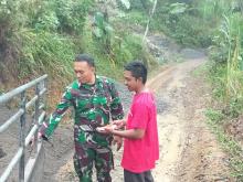 Dandim Cek Lokasi Bersama Kades