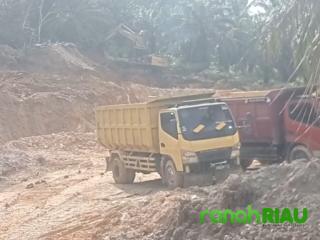 Penindakan Galian C Ilegal di Desa Seberang Cengar Terkendala Giat PETI dan Hujan