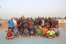 Jalin Keakraban, Prajurit TNI dan Tentara Senegal Uji Tanding Bola Voli