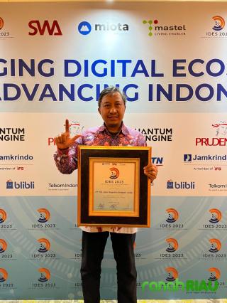 Jelang Usia 33 Tahun, JNE Raih Penghargaan dari Indonesia Digital Ecosystem Summit