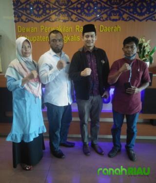 Kunjungan Kerja FSP LEM SPSI Bengkalis di Sambut Baik Yung Sanusi, SH, MH Anggota DPRD Bengkalis