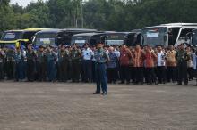 Mabes TNI Berangkatkan 692 Pemudik Bareng Tahun 2018