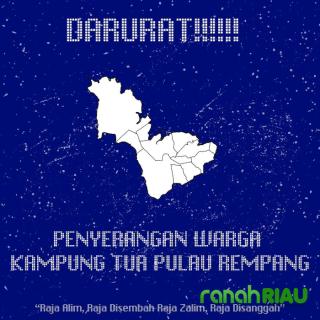 Aksi Premanisme di Rempang terstruktur dan Sistematis, Jamaluddin: BP Batam harus Tanggung Jawab