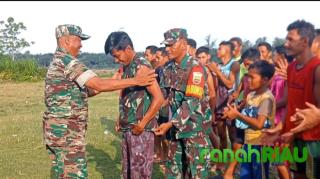 Bukan Sponsor, Koramil 08 KM Bantu Jalur TBRP 2jt Perhari di Tepian H. Sayidina Ali