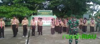 Saka Wira Kartika, Pembinaan Pramuka Kodim Rohil di SMKN 1 Bangko