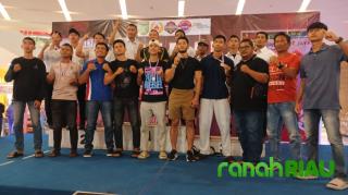 Open Tournamen Kickboxing Championship 2025 City Mall Dumai, Atlet Bengkalis Raih Juara