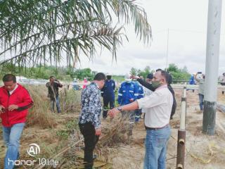 Kementrian DLHK Turunkan tim Dirjen LP3E Wilayah Sumatra, Ambil Sampel Limbah PT CPI Duri