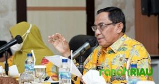 Fokus Tangani Stunting, Bupati Wardan Pimpin Rapat Kordinasi Pemda Inhil