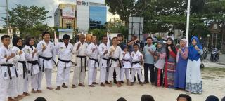 Camat Mandau Lepaskan Keberangkatan Atlite INKAI Kejurnas Cibubur