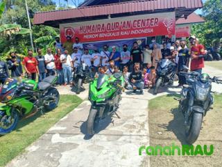 Club Motor KNI Region II Se-Sumatera Lakukan Bhakti Sosial di Kabupaten Bengkalis