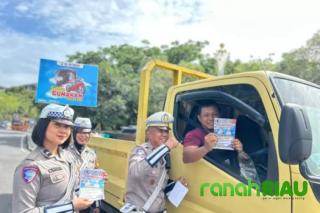 Upaya turunkan Angka Kecelakaan, Ditlantas Polda Riau gencarkan Operasi Patuh Lancang Kuning 2025