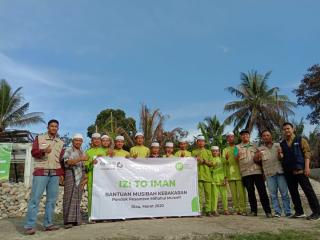 IZI Riau berikan bantuan untuk Ponpes Miftahul Muarif