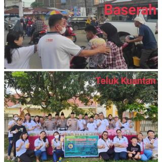 Warga Tionghoa Kuansing Bagikan 2.535 Paket Takjil Sebagai Kebersamaan