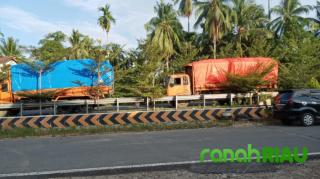 Satlantas dan Dishub Kuansing Dinilai Tak Bernyali Menindak Truck Tronton Milik Perusahaan