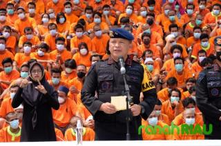 Operasi Antik Lancang Kuning 2021, Polda Riau Amankan 463 Pelaku