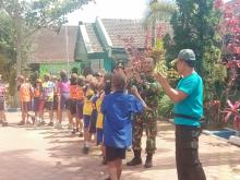  Lapangan Jatimulya Dibersihkan Untuk Upacara TMMD 