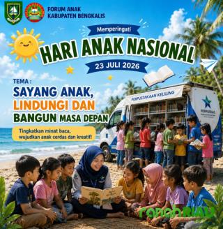 Memeriahkan Peringati Hari Anak Nasional Tahun 2026, DPPPA Bengkalis Gelar Beragam Kegiatan Anak