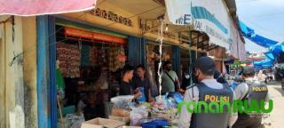 Polsek Ukui Sosialisasi Adaptasi Kebiasaan Baru di Kelurahan Ukui satu