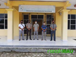 Polsek Ukui gelar Silaturahmi ke Kantor Desa Air Hitam