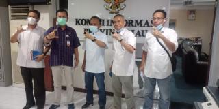 Temui Komisi Informasi Riau, KONI Pekanbaru Segera Bentuk PPID