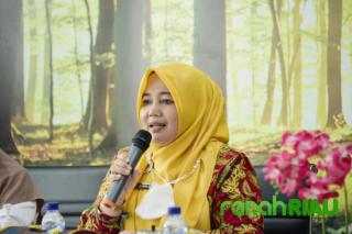 Eratkan Silaturahmi Persatuan Organisasi, DWP Bengkalis Melaksanakan Arisan Bulanan