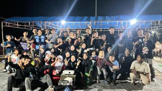 Pisah Haru Mahasiswa KKN Universitas Riau di Desa Muntai Barat