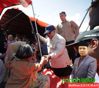 Ketua DPK Elang Tiga Hambalang Pekanbaru puji Respons cepat Presiden Prabowo di Lokasi Bencana