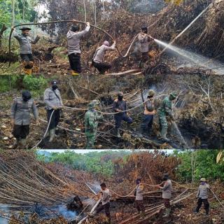 Ditengah Upaya Penanganan COVID-19, Polda Riau Tetap Komit Menangani Karhutla